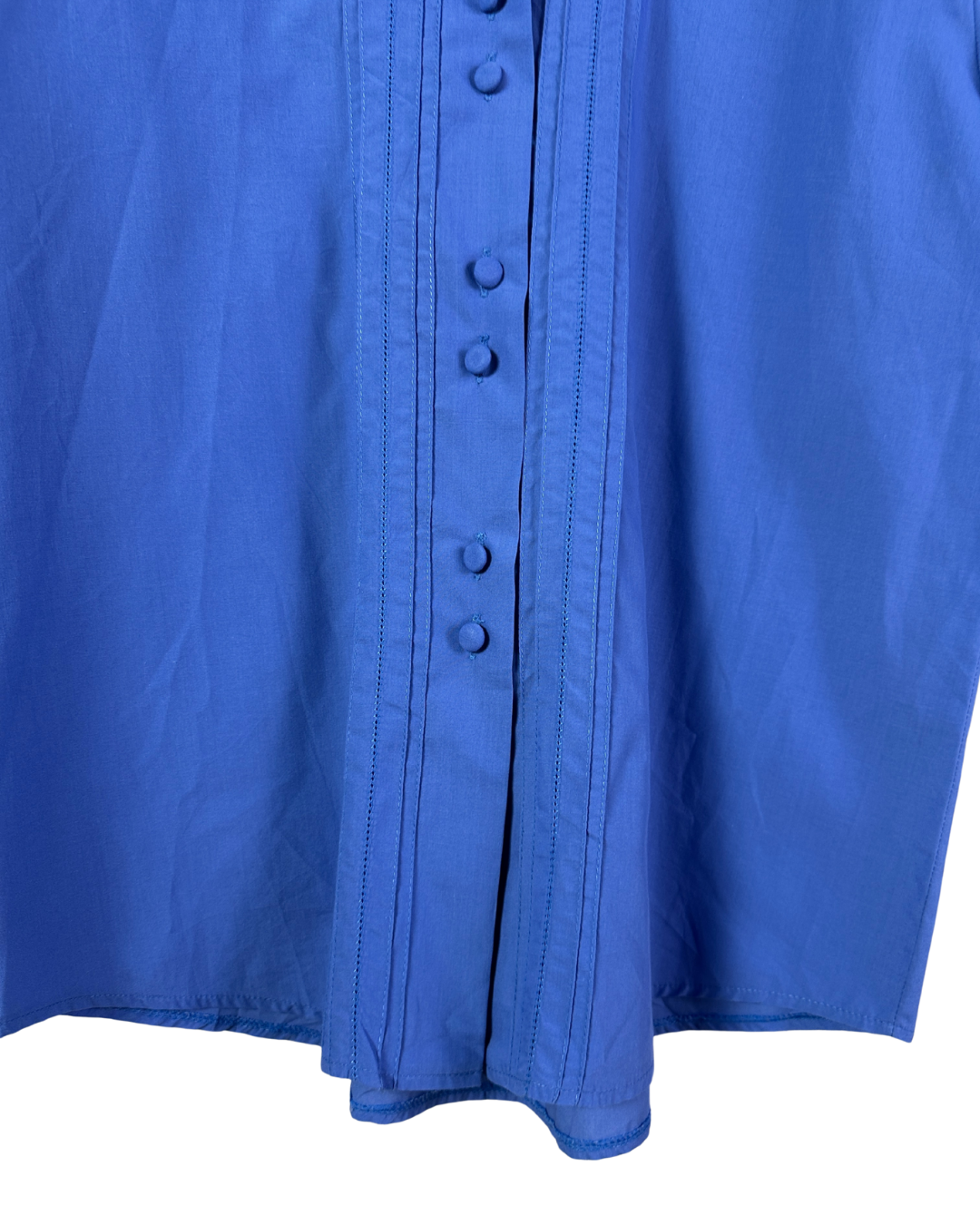 Vintage Pleated Women's Shirt