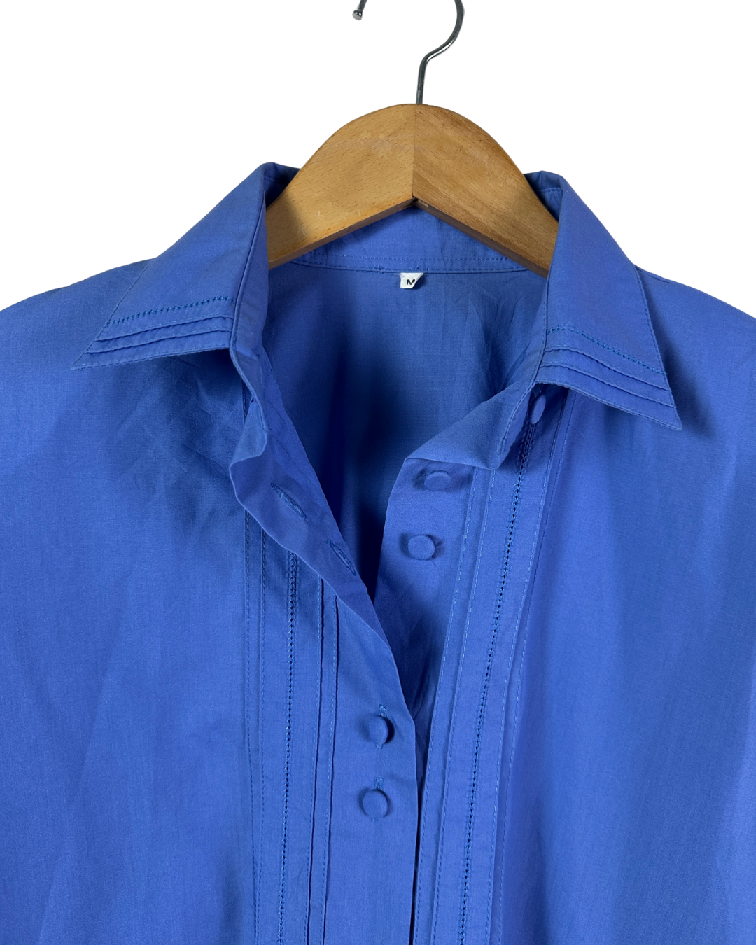 Vintage Pleated Women's Shirt