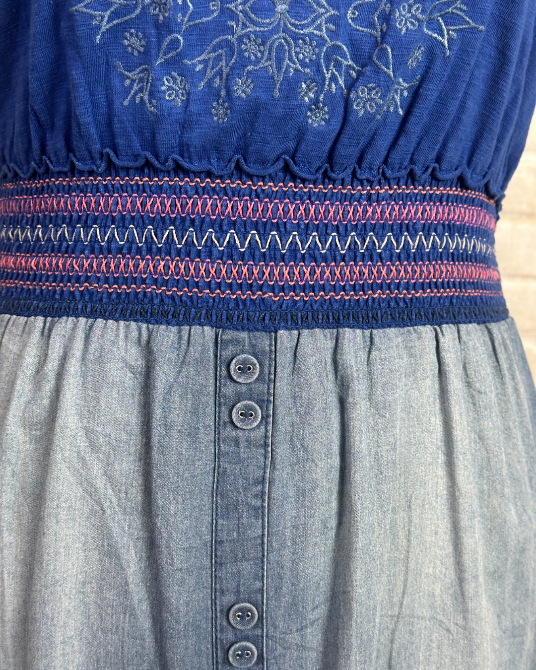 Y2K Cache Cache Denim Spirit Dress