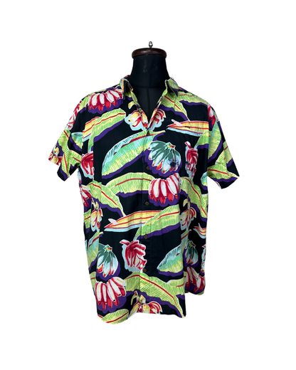 Pataloha Banana Leaf Pattern Shirt 2XL