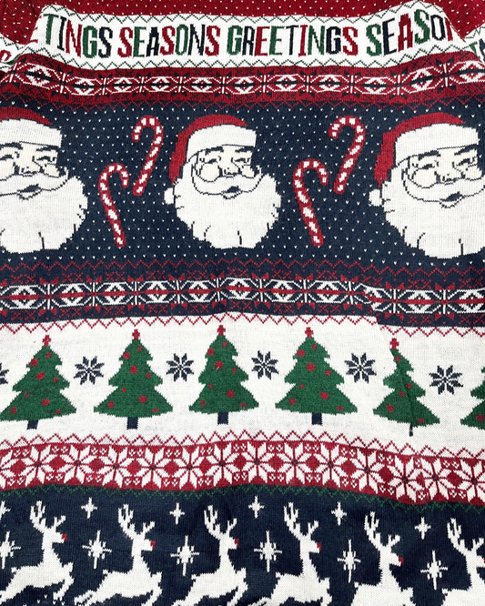 George. Greeting Season Christmas Sweater XL