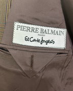 Vintage Pierre Balmain Plaid Blazer - XL