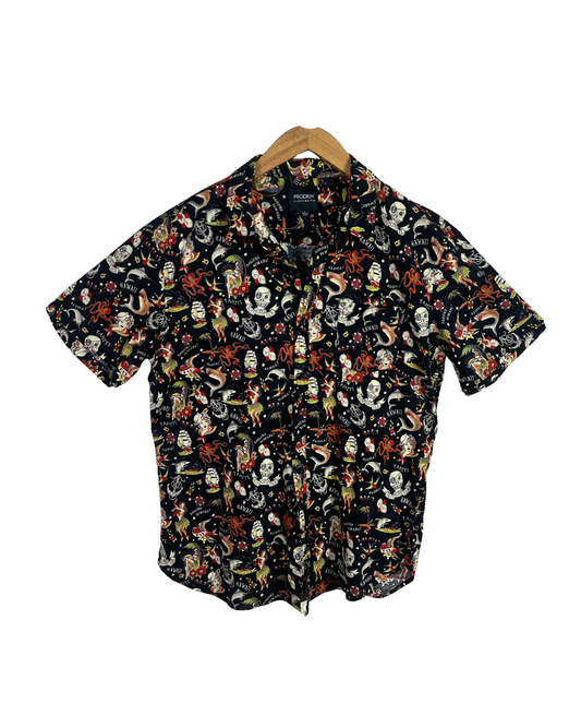 Prodigy Pirate Skull Pattern Shirt - Large