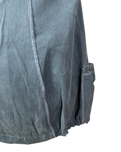 Renatto Bene Paris Corduroy Dress with Side Pockets - Medium