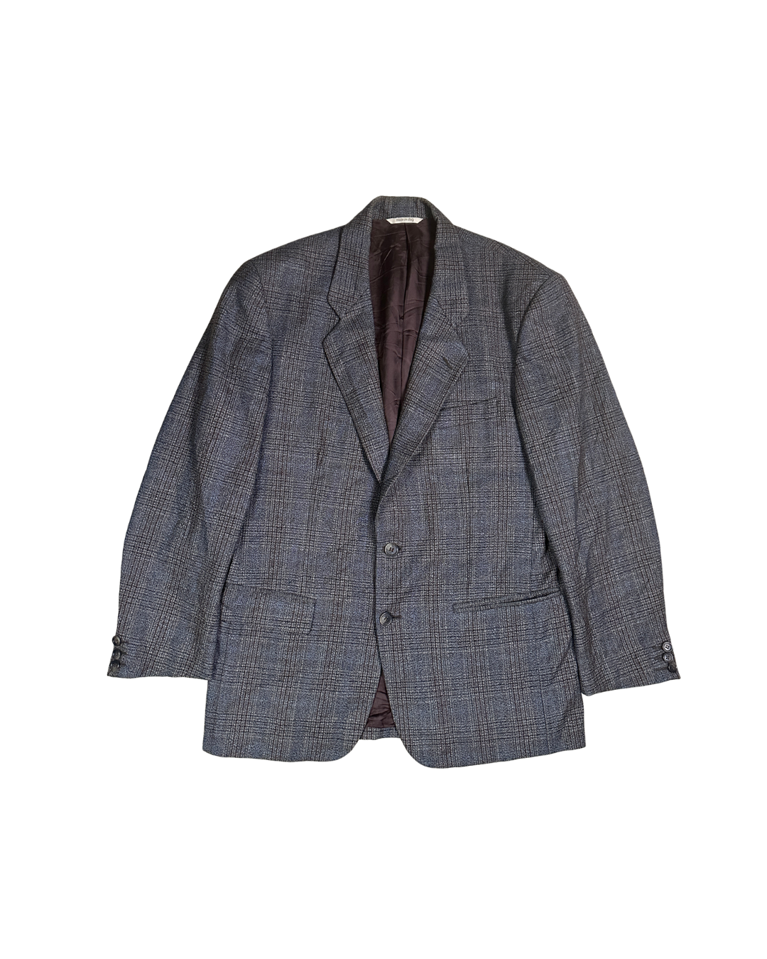 Angora Blu Pure Virgin Wool Blazer