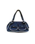Y2K Denim Pocket Shoulder Bag