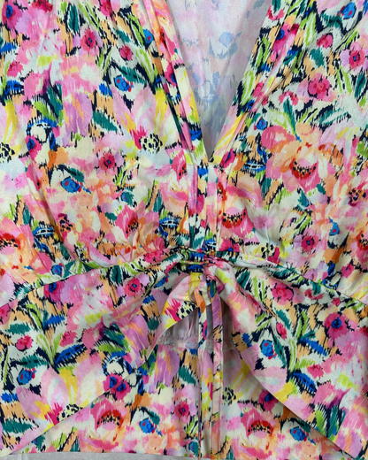 Loavies Drawstring Crop Top Large