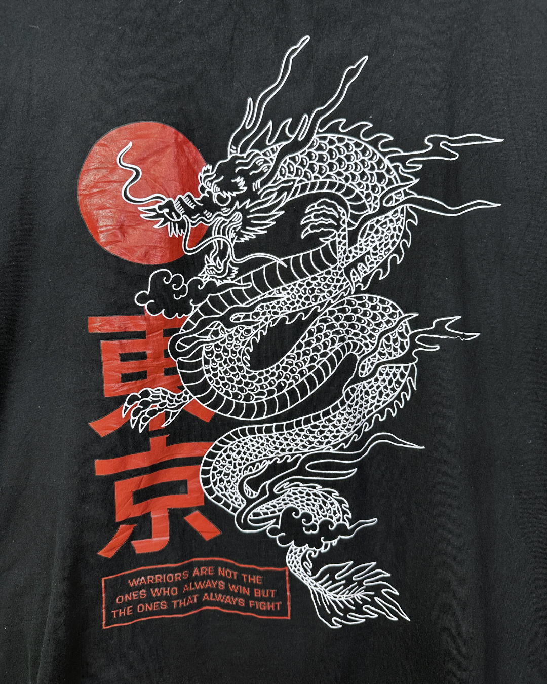 Tokyo Dragon Print T-Shirt