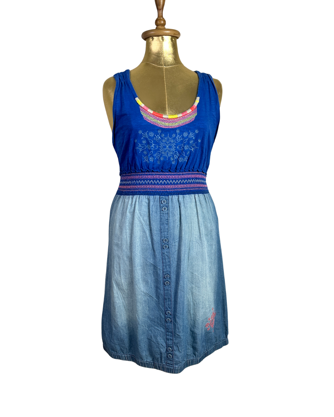 Y2K Cache Cache Denim Spirit Dress