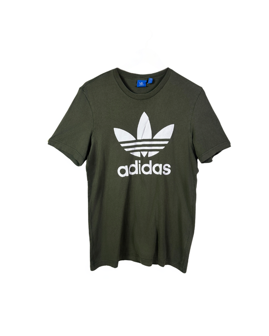 Adidas Originals Olive Green T-Shirt - Medium