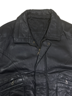 Vintage Canda Genuine Leather Jacket- EU 52