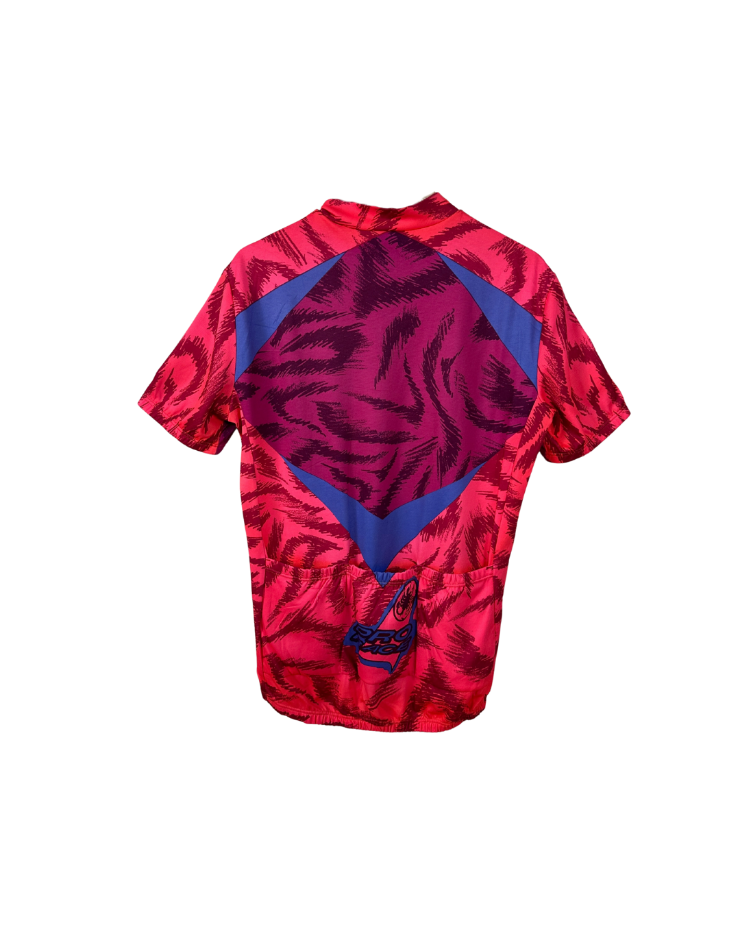 Vintage 1990s Castelli Pro Race Cycling Jersey Neon Tiger Print