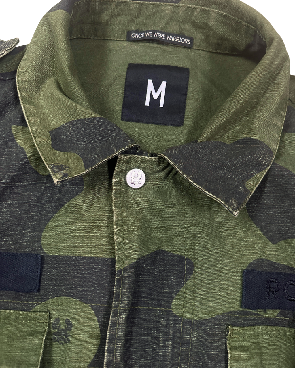 Warriors Camo Print Jacket