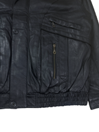 Vintage Canda Genuine Leather Jacket- EU 52
