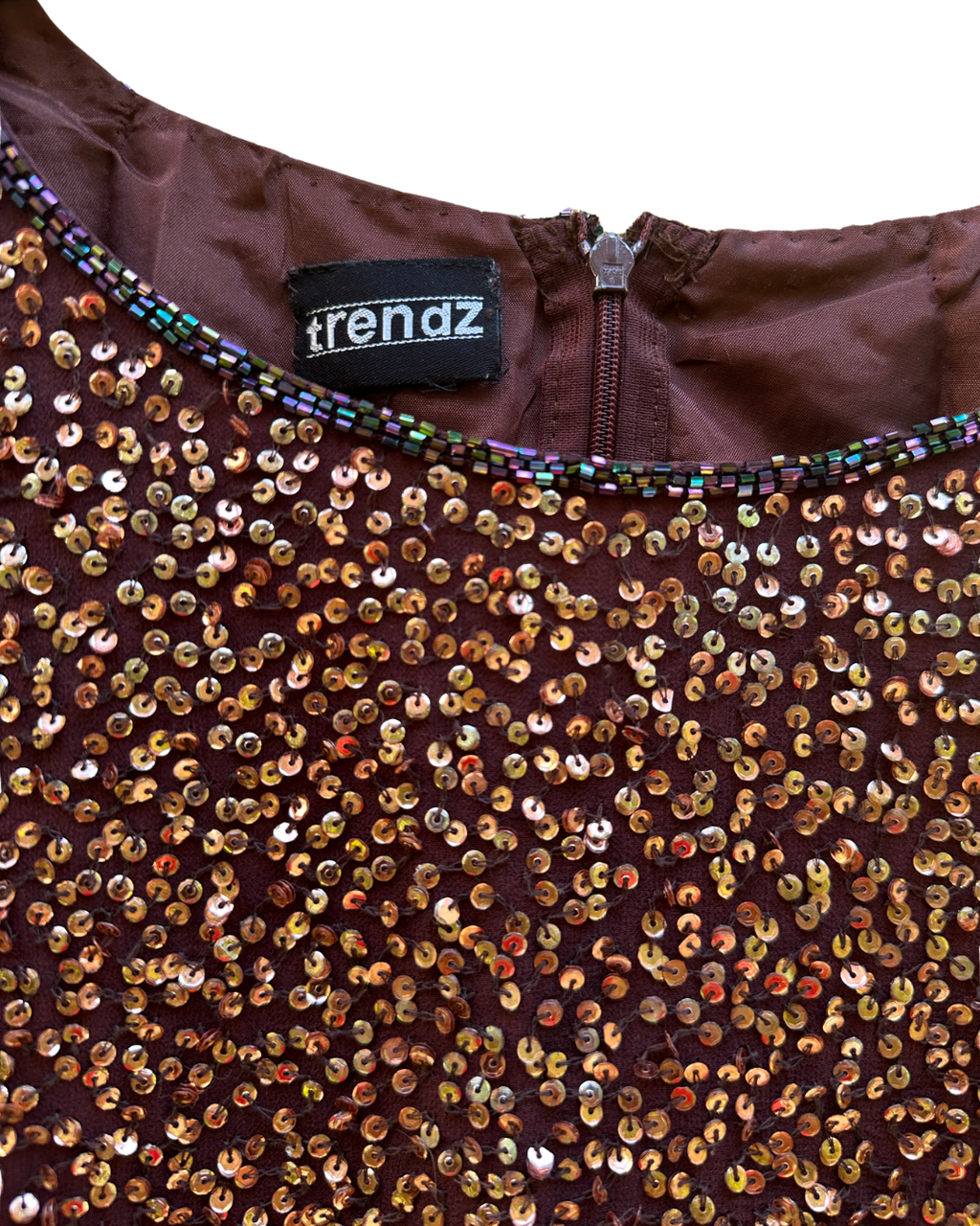 Trends Sequinned Silk Blouse