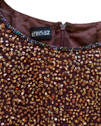 Trends Sequinned Silk Blouse