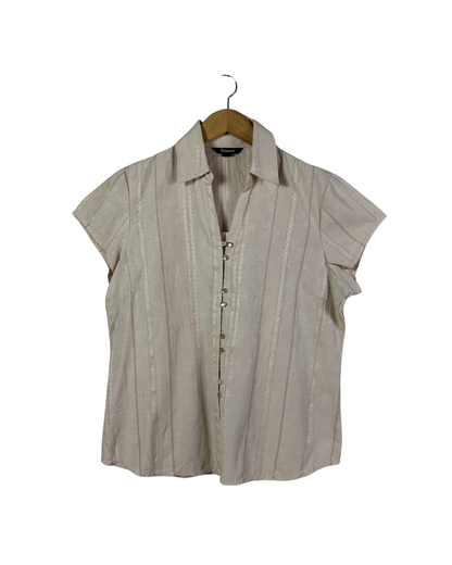 Vintage Embroidered Rockmano Blouse - UK 14