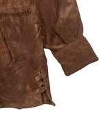 Genuine Suede Leather Jacket - 2XL