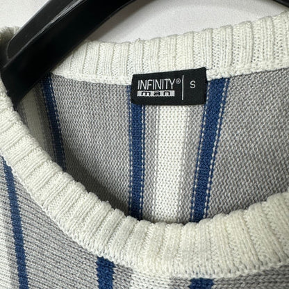 Infinity Striped Sweater Small