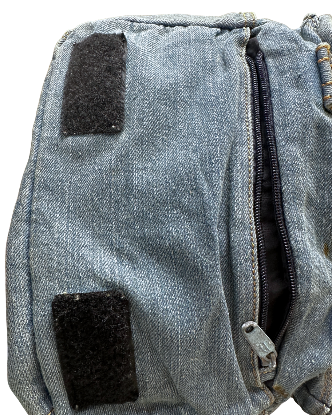Vintage Y2K Diesel Nation Distressed Denim Bag