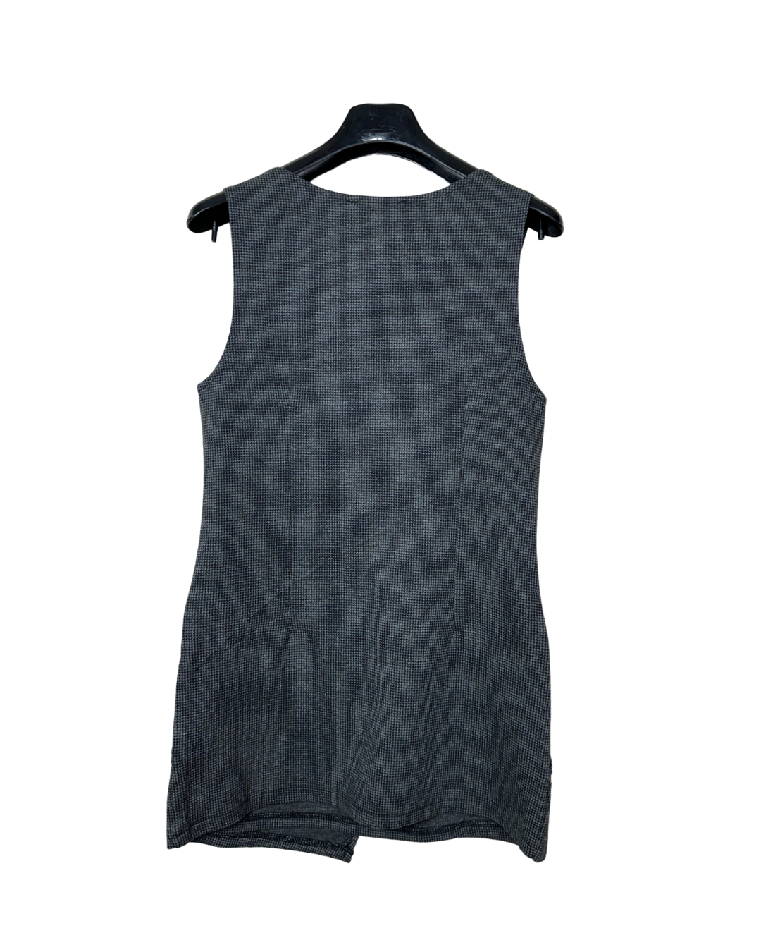 Mim Studded Asymmetrica Mini Dress with Zipper Details Small