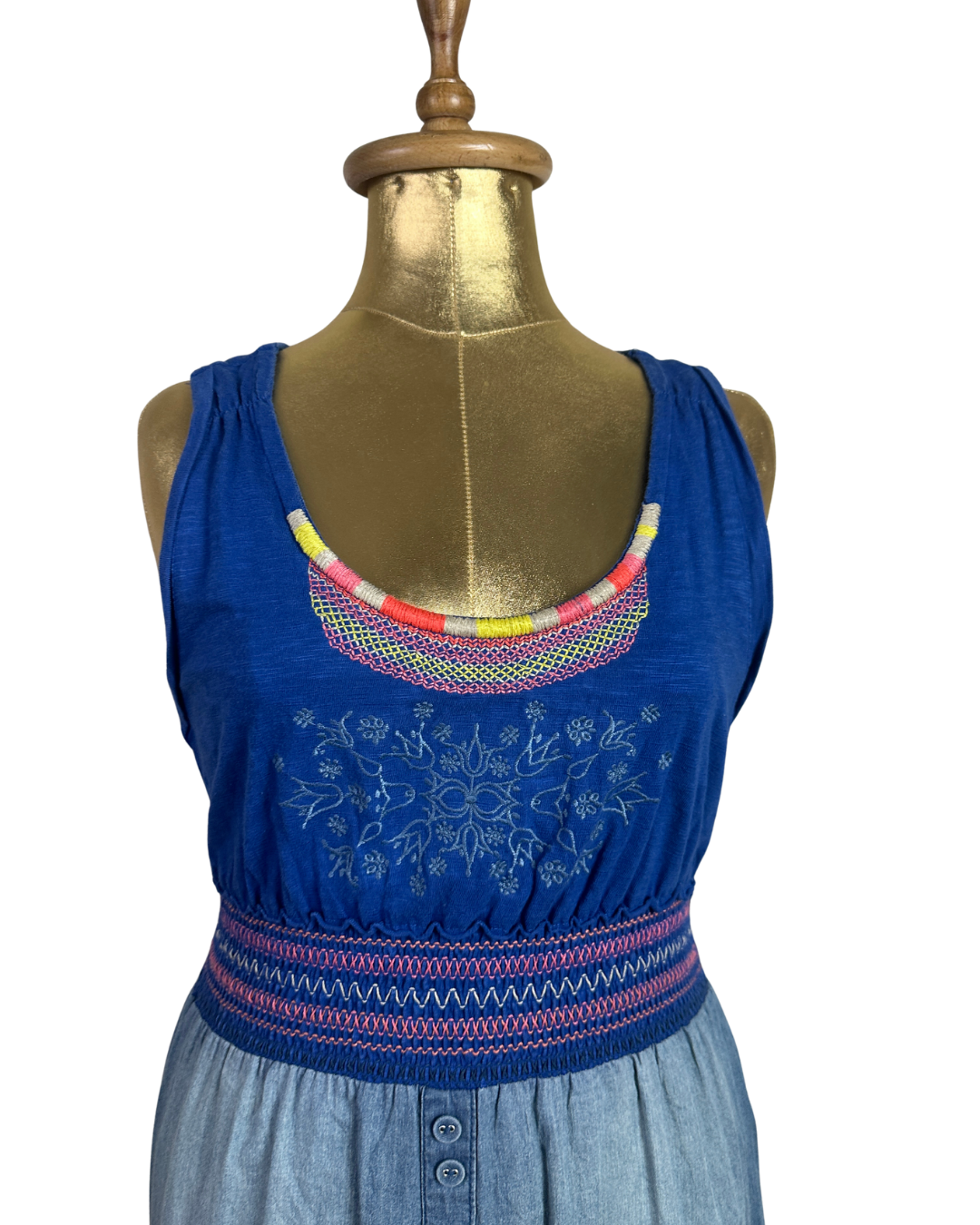 Y2K Cache Cache Denim Spirit Dress
