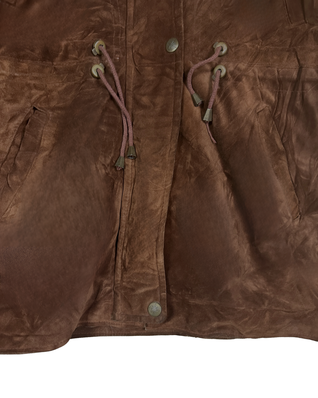 Genuine Suede Leather Jacket - 2XL