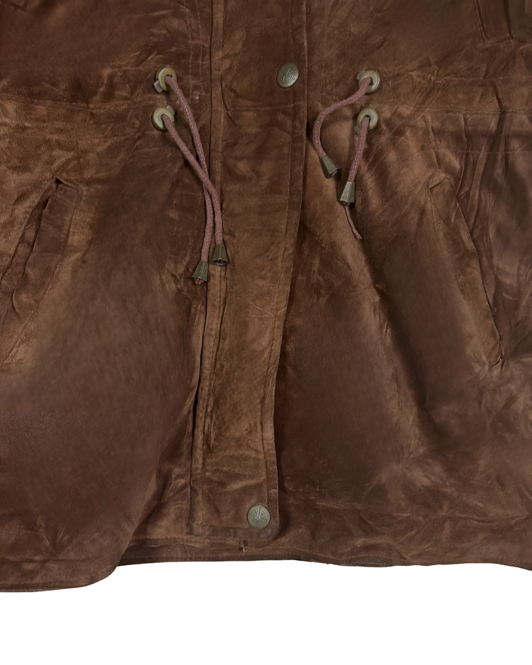 Genuine Suede Leather Jacket - 2XL