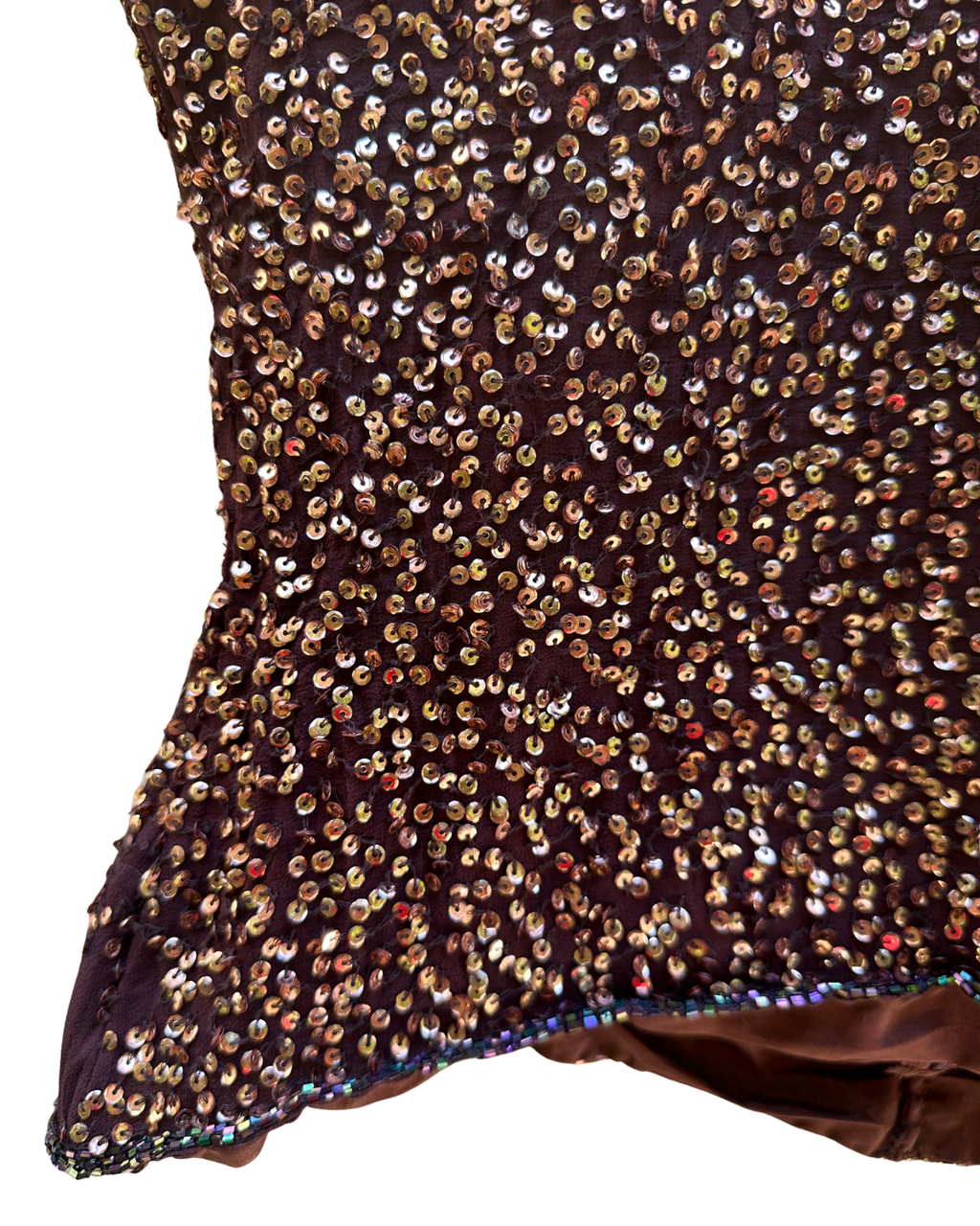 Trends Sequinned Silk Blouse
