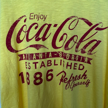 Coca-cola Atlanta Georgia Graphic T-shirt Large