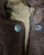 Genuine Suede Leather Jacket - 2XL