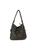 Zara Two-Tone Slouchy Hobo Bag