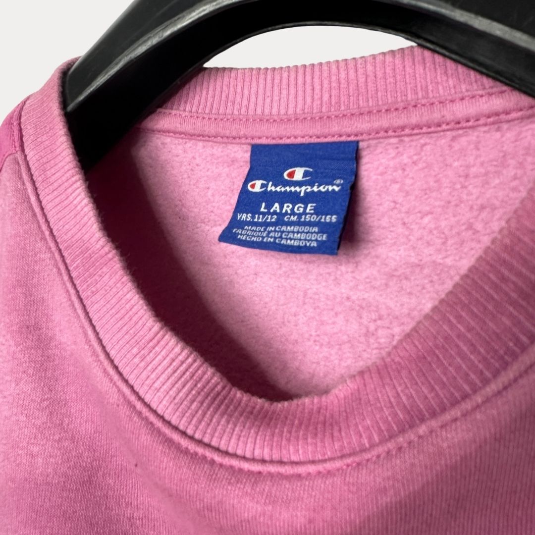 Champion Cropped Sweatshirt Large