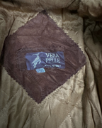 Genuine Suede Leather Jacket - 2XL