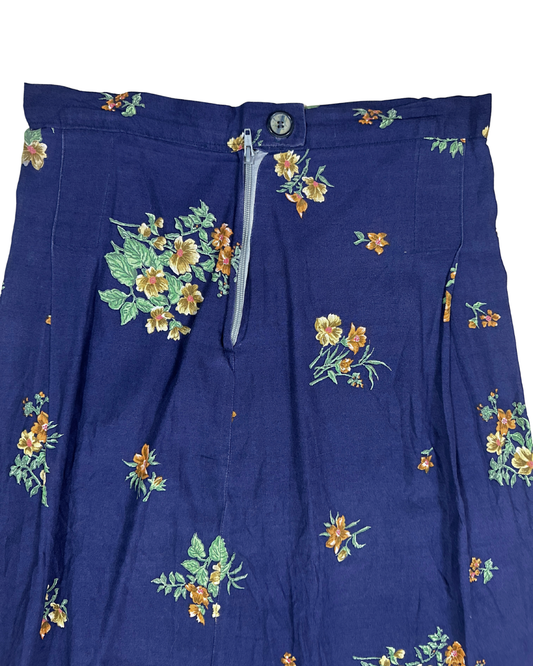 Floral Midi Skirt