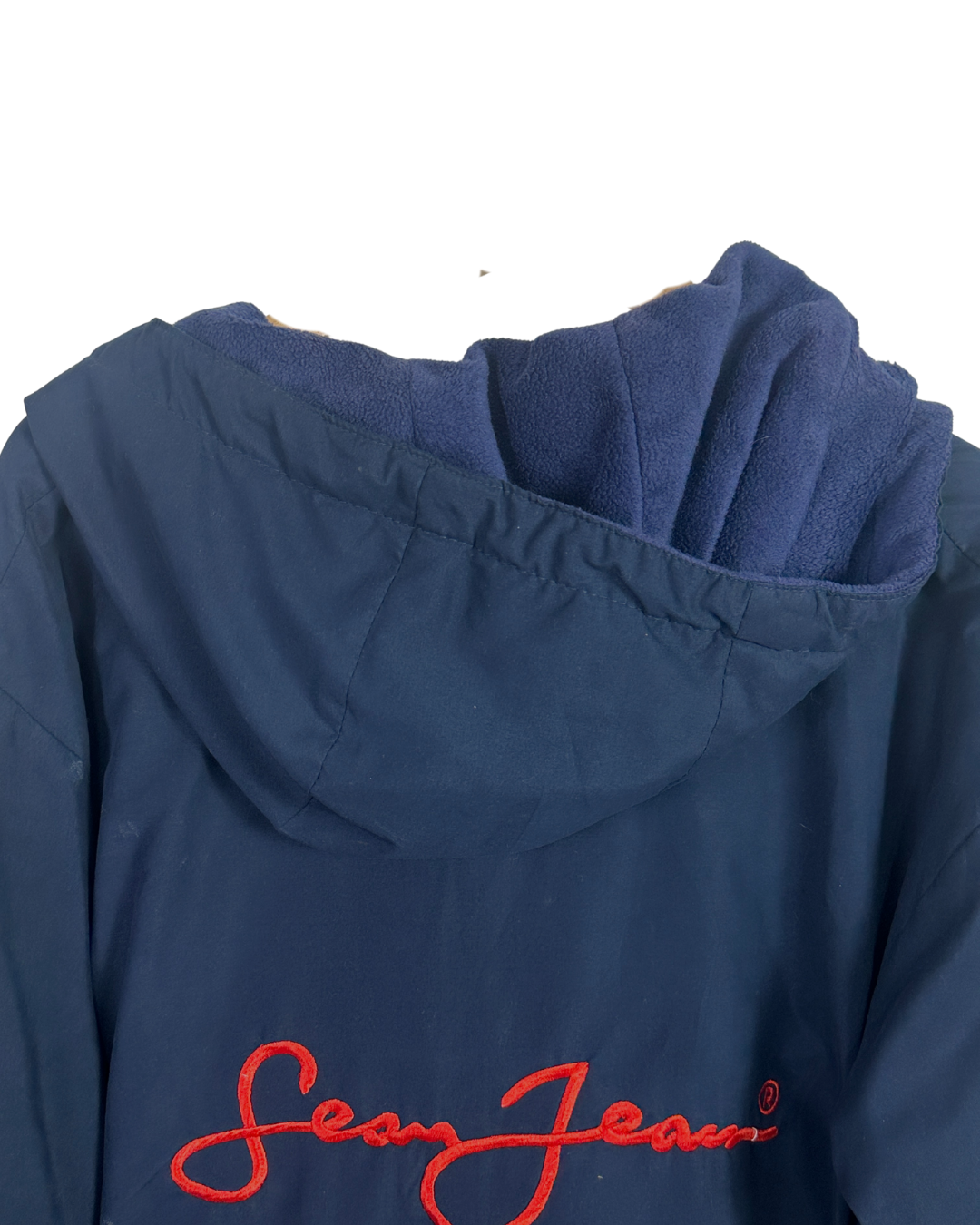 Vintage Sean Jean Fleece-Lined Windbreaker Large