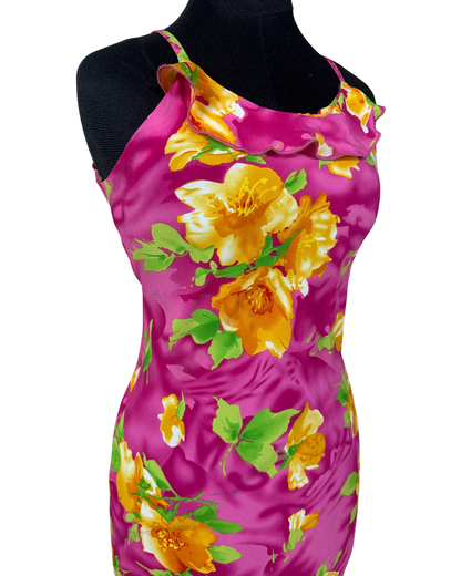 Great Escape Floral Back-Tie Dress - Small/Medium