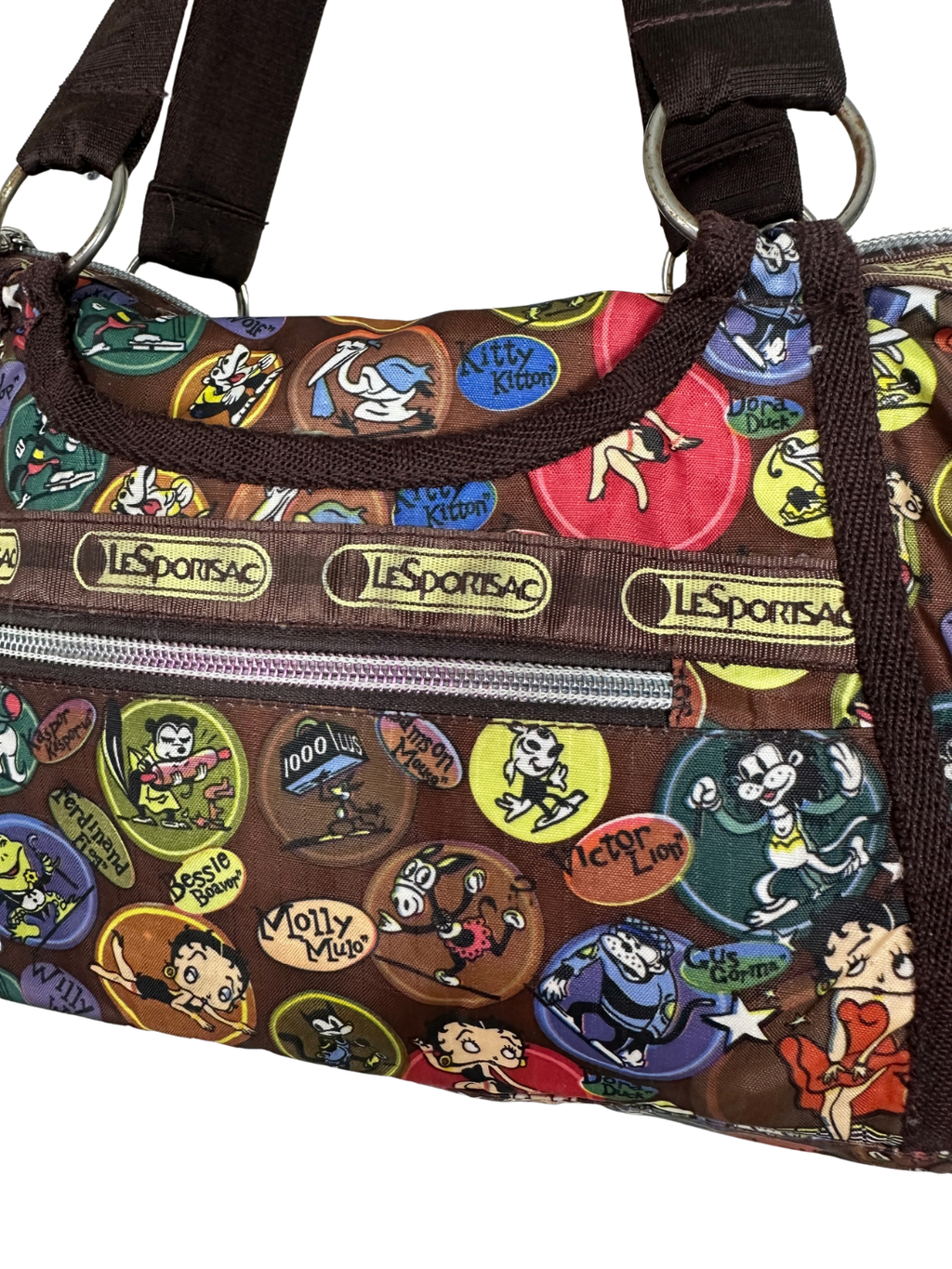LeSportSAc Cartoon Print Bag