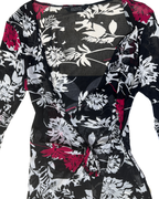 Monti Sheer Wrap Blouse - Medium