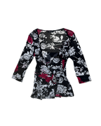 Monti Sheer Wrap Blouse - Medium