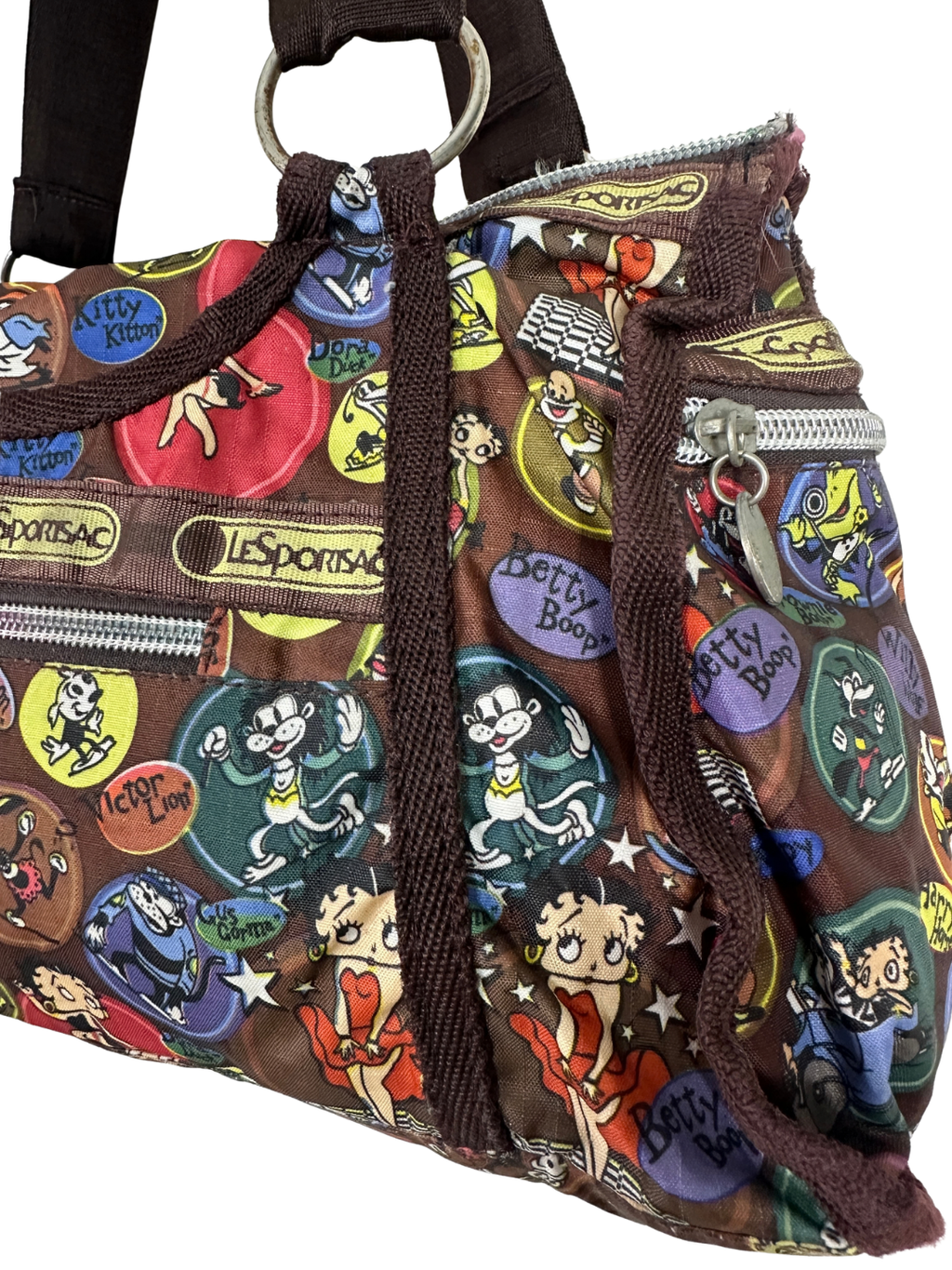 LeSportSAc Cartoon Print Bag