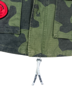 Warriors Camo Print Jacket