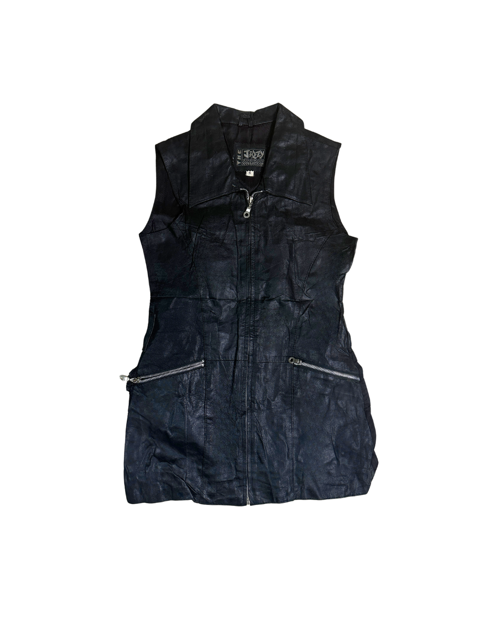 The Jazzy Genuine Leather  Women's Vest - Small