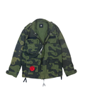 Warriors Camo Print Jacket