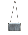 Silver Rhinestone Evening Clutch