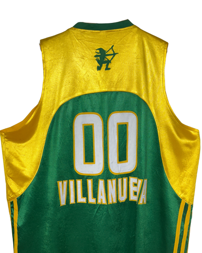 Green Arrow Villanueva Satin Basketball Jersey 2XL