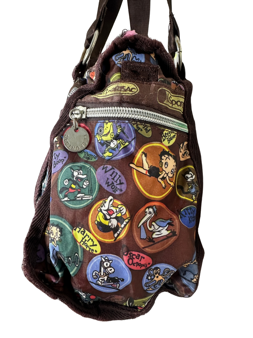 LeSportSAc Cartoon Print Bag