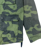 Warriors Camo Print Jacket