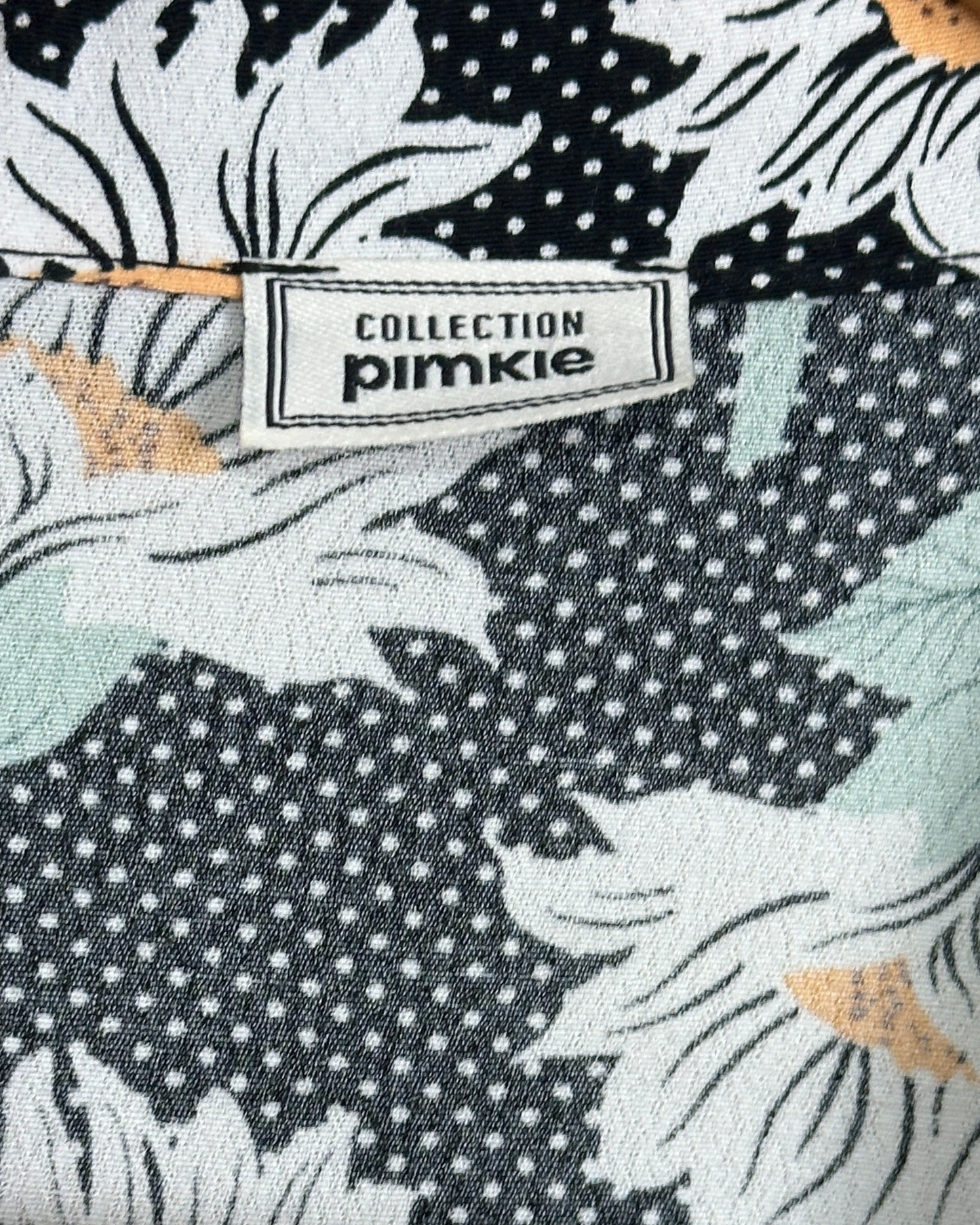 Pimkie Floral Polka Dot Cropped Women's Shirt