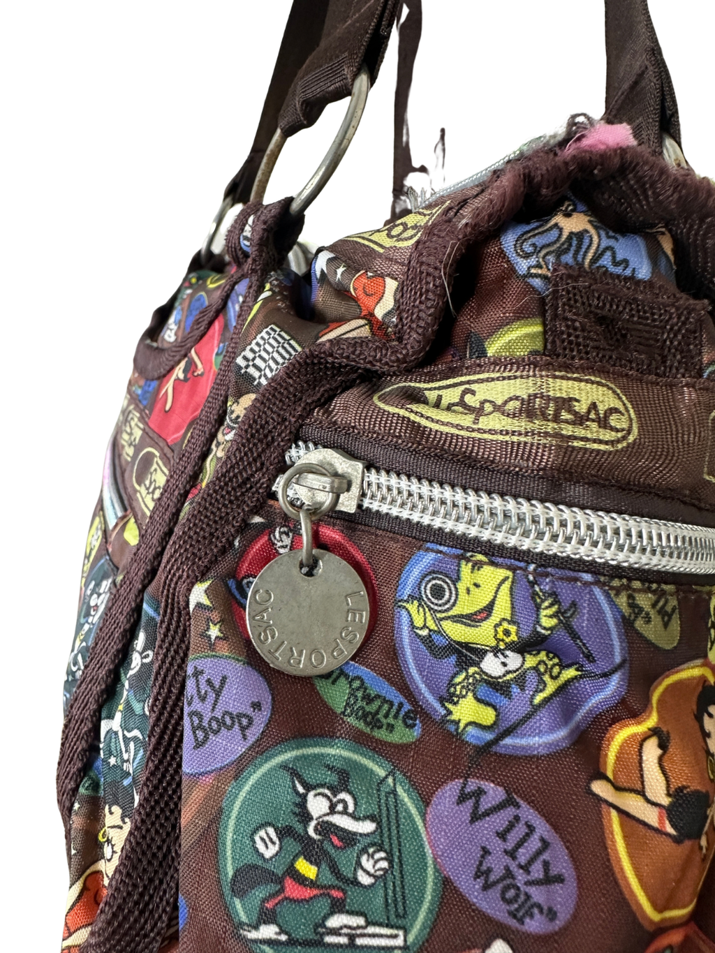 LeSportSAc Cartoon Print Bag